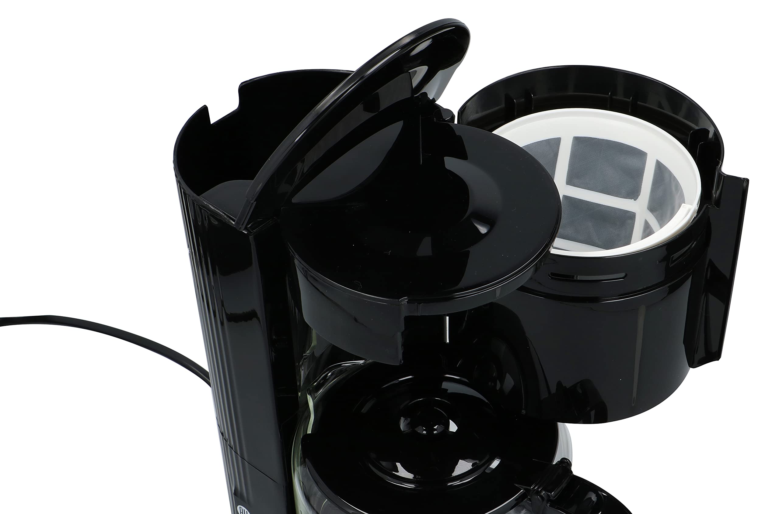 All Ride Kaffeemaschine für 10-12 Tassen 24V/300W, Schwarz (Schwarz)