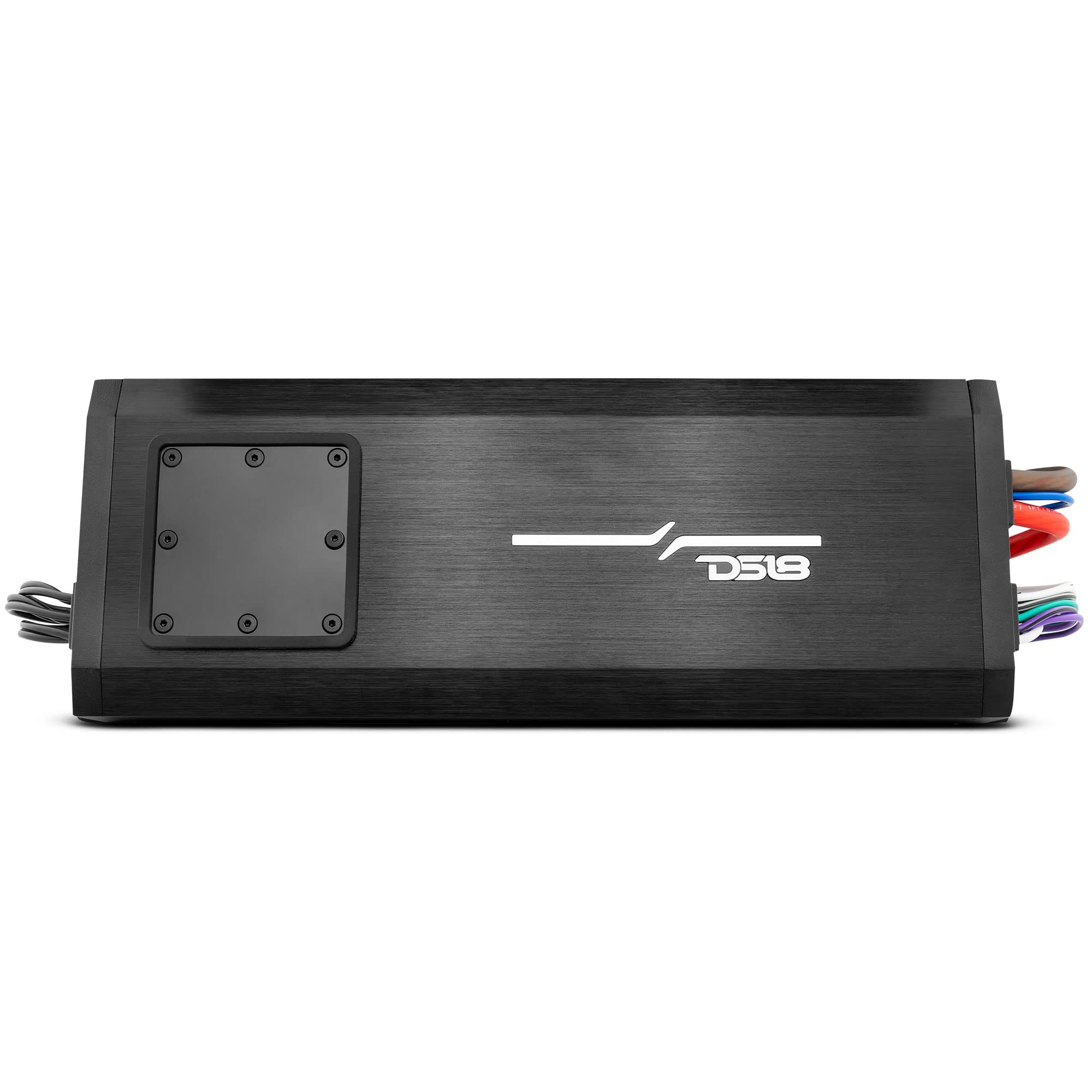 DS18 Hydro NXL-X1200.5D 5-Channel Marine Amplifier 2800W Peak Class D IP67 Waterproof – 4x150W RMS @4 Ohm + 1x600W RMS @2 Ohm – Compact UV/Salt