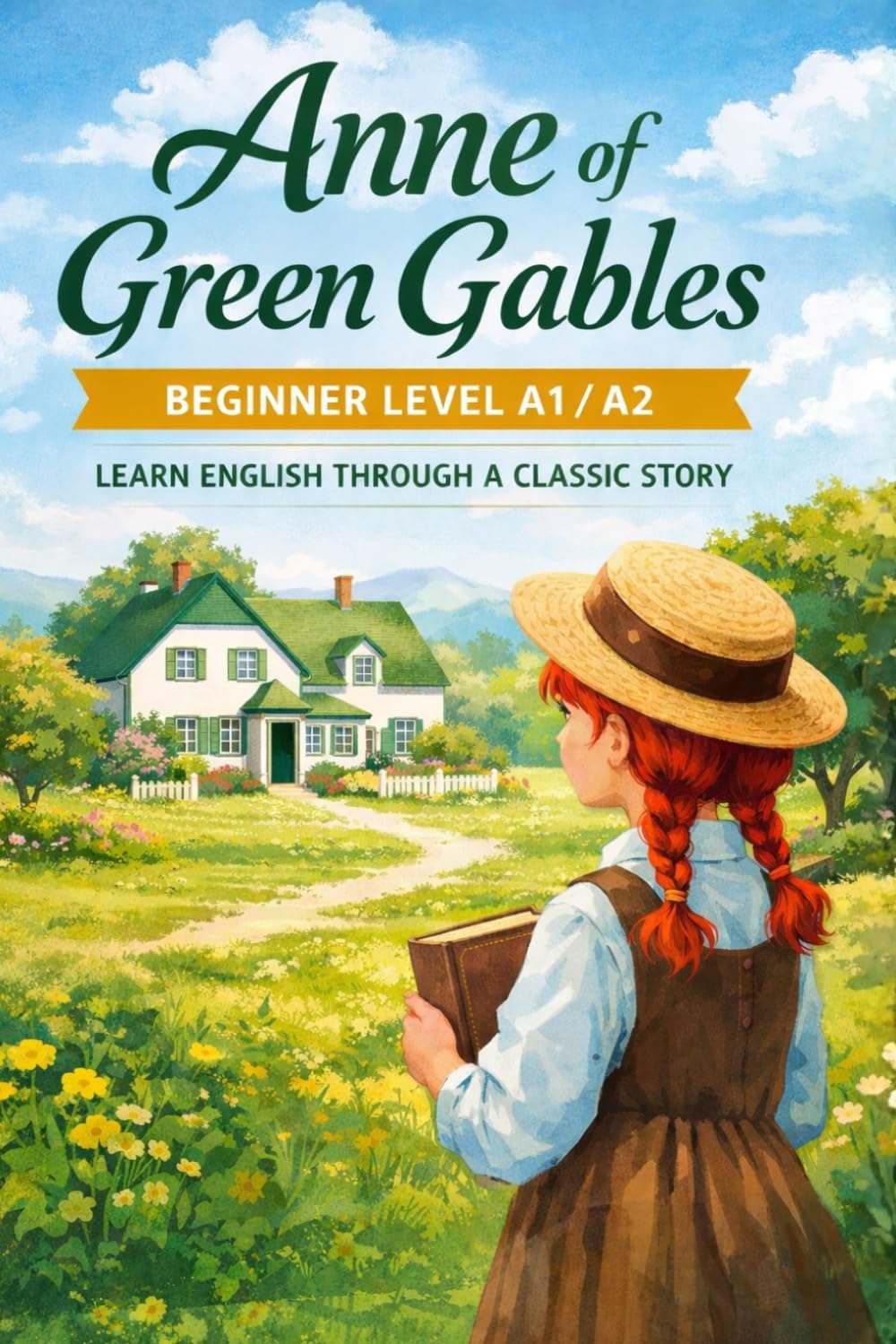 Anne of Green Gables: A1/A2 Beginner Level – Learn English Through a Classic Story | Simple, Clear, and Gentle Reading for ESL Learners