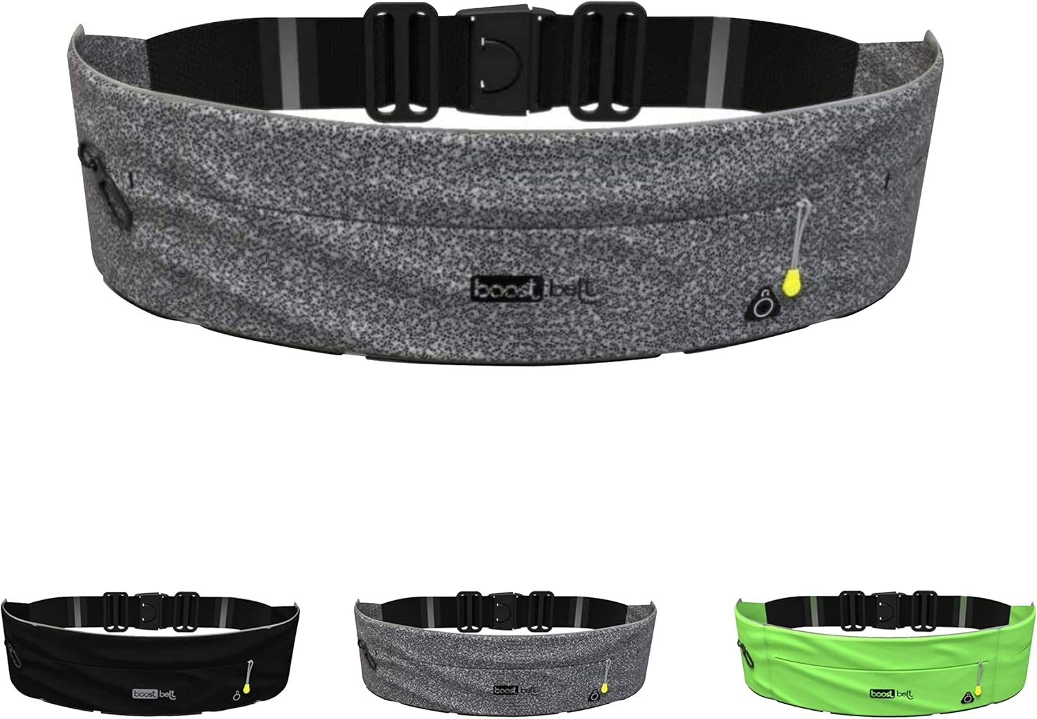 Boost Belt Bag Running Belt Phone Holder for Running Waist Pack for Fitness Key Clip