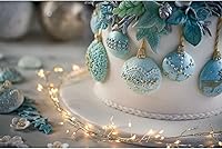 Vista 5 de ZHUOJIE Bolas de Navidad Bola de nieve Molde de silicona Fondant Cake Decorating Mold Sugarcraft Chocolate Baking Tool para pasteles Forma de goma