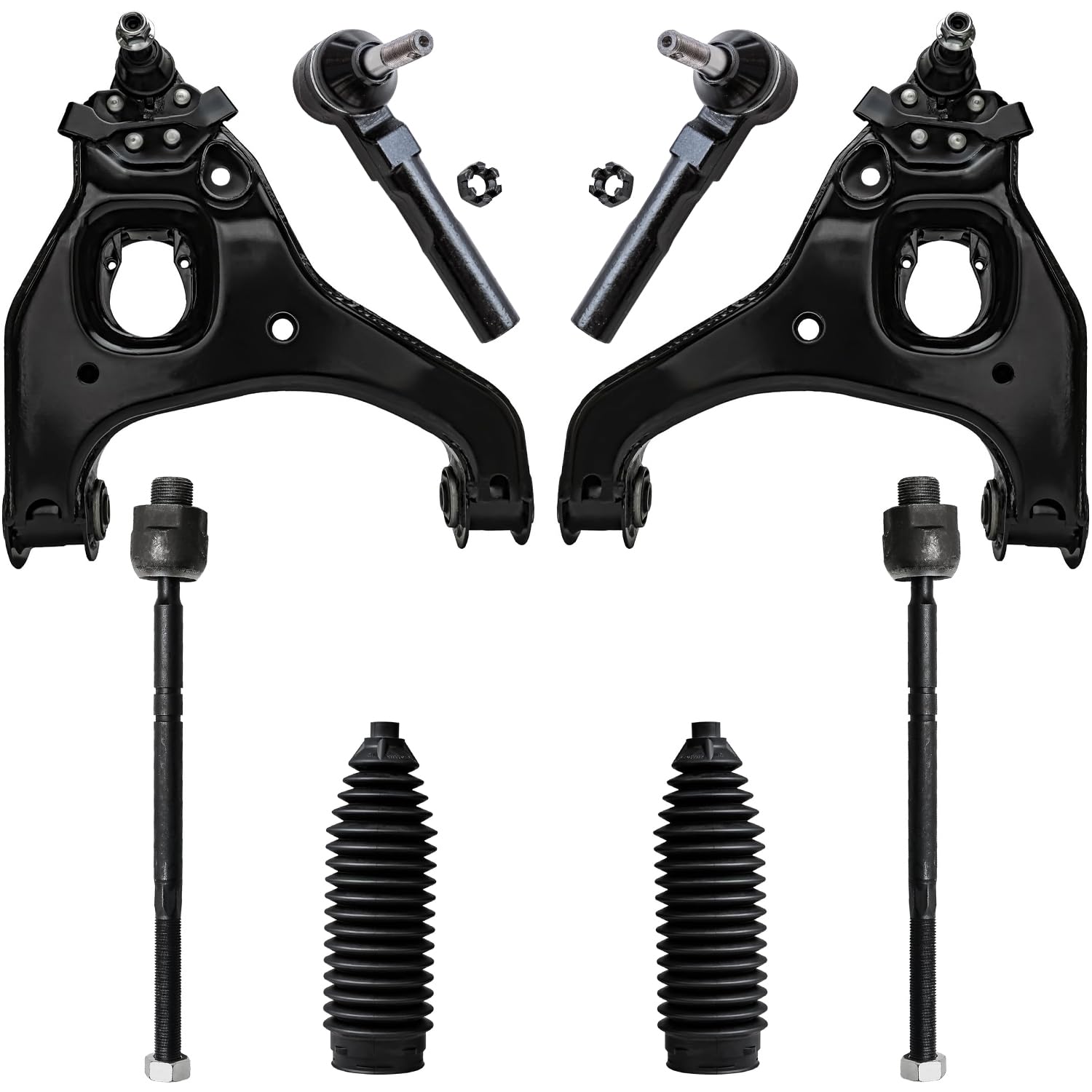 Detroit Axle - RWD 8pc Front End Kit for 99-06 Chevy Silverado