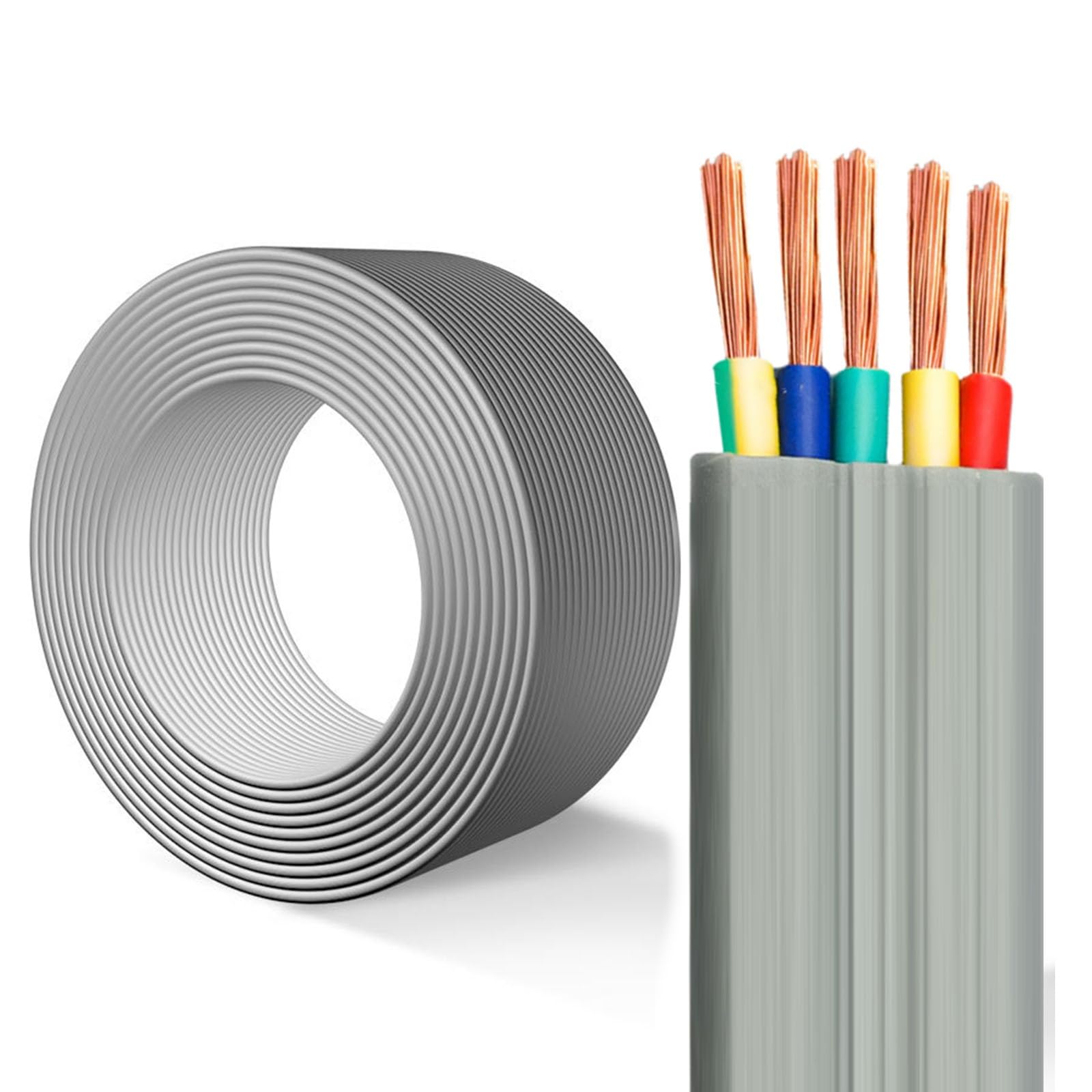 Câble TRVVB en cuivre pur de 4.00mm2 pour une conductivité maximale et une isolation PVC durable