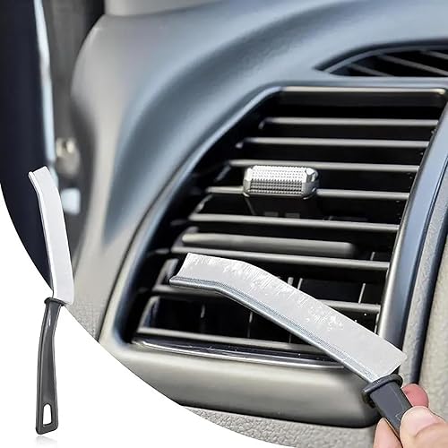 Miniatura 6 de 5 piezas de cepillo de limpieza de huecos de baño, nuevo cepillo multifuncional para limpieza de hendiduras, cepillo de limpieza de hendiduras de