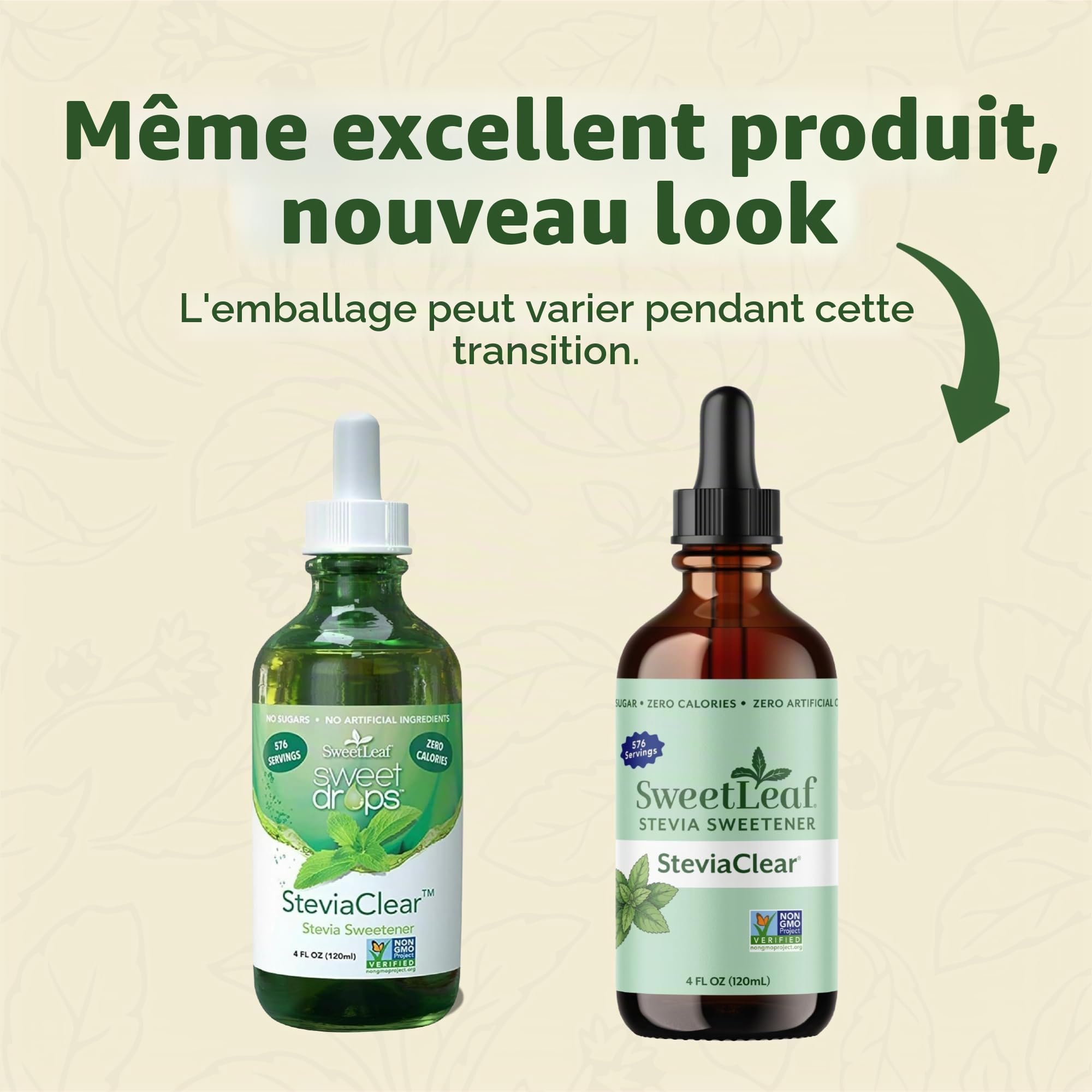 SWEET LEAF - Sweet Drops Liquid Stevia Peppermint - 4 fl. oz. (120 ml)