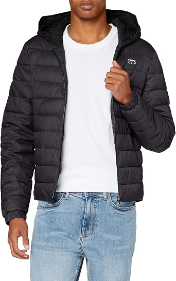Lacoste Sport Bh1531 Abrigo de Vestir, Negro/Negro, 48 para Hombre:  Amazon.es: Ropa