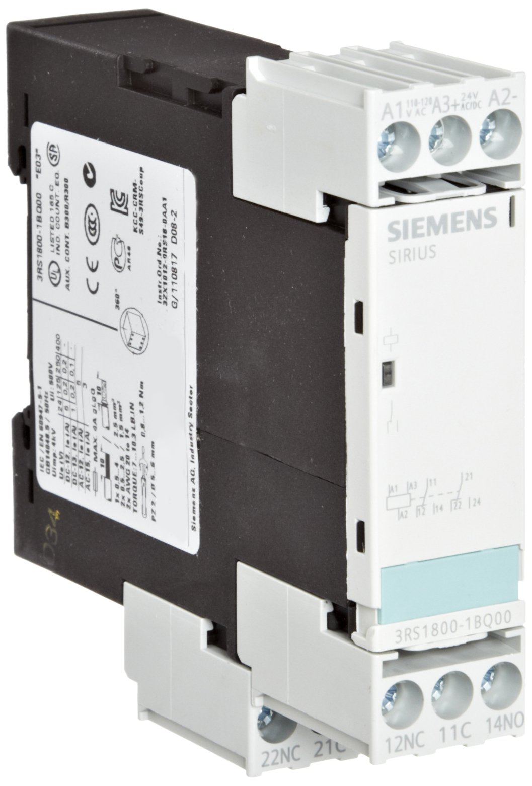 Siemens Sirius convertisseur interfase 2 VA et vient 4 V 110 - 120 V vis
