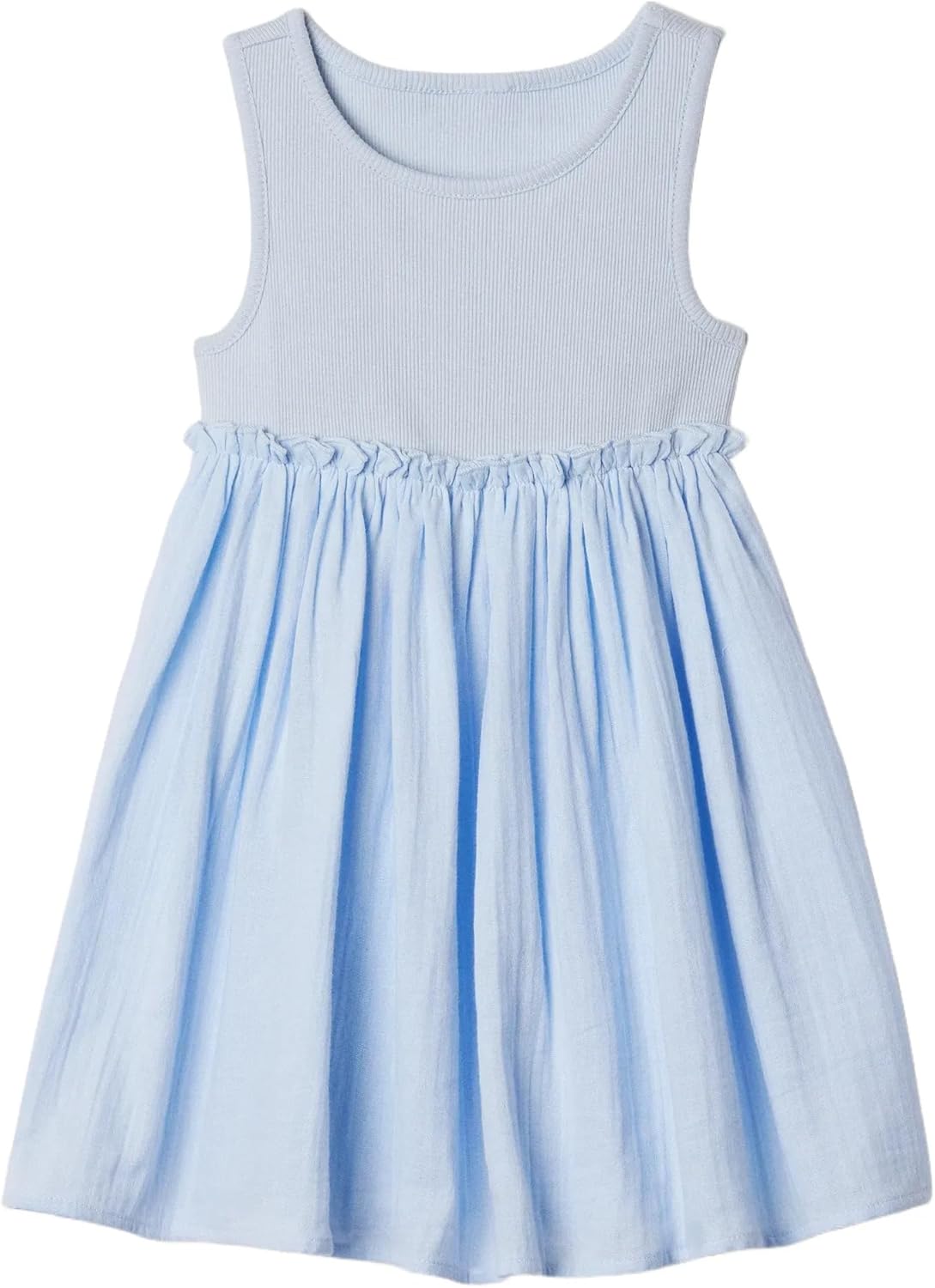 Gap Baby Girls' Knit to Woven Gauze Dress