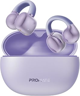 Promate True Wireless Earbuds with OWS Technology, IntelliTouch Control, Ergonomic Open-Ear Clip Design, 28-Hour Playtime, Price In India