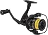 ProFISHiency High-VIZ Spinning Reel | Super Thin 2500 Series Spinning Reel | 5.2:1 Gear Ratio | 81 Stainless Steel Bearings | High Strength Graphite Body | Pre-Spooled wHi-VIZ 10lb Braid