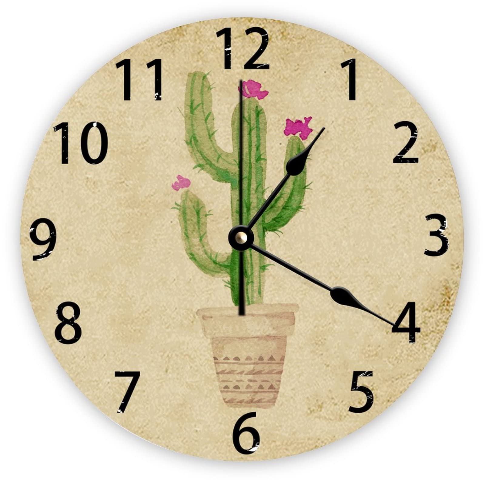 Horloge murale silencieuse pour cuisine et maison Mighun 38 cm