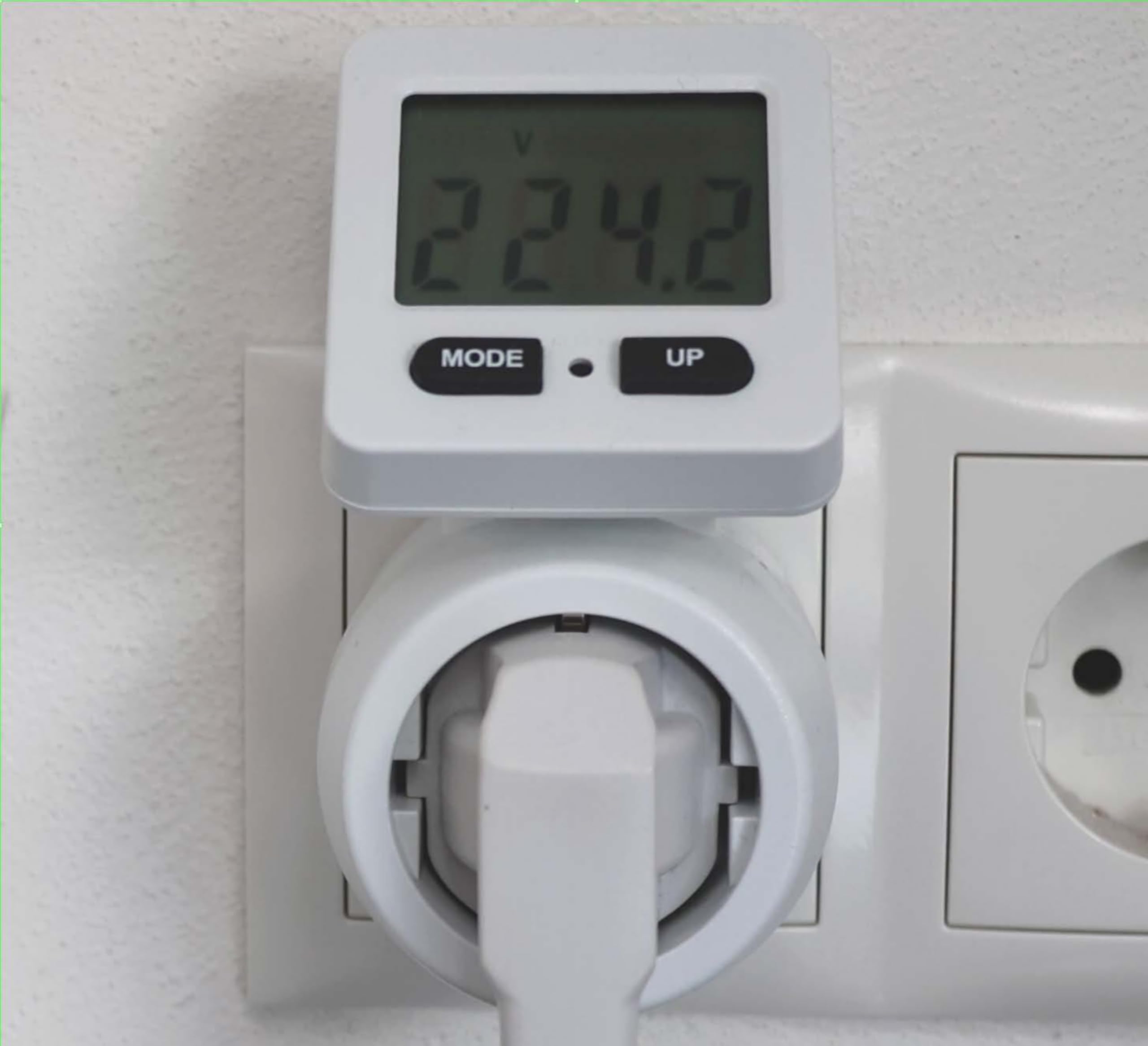 Unitec Misuratore dei costi energetici 180°, misura il consumo energetico, ideale per risparmiare energia