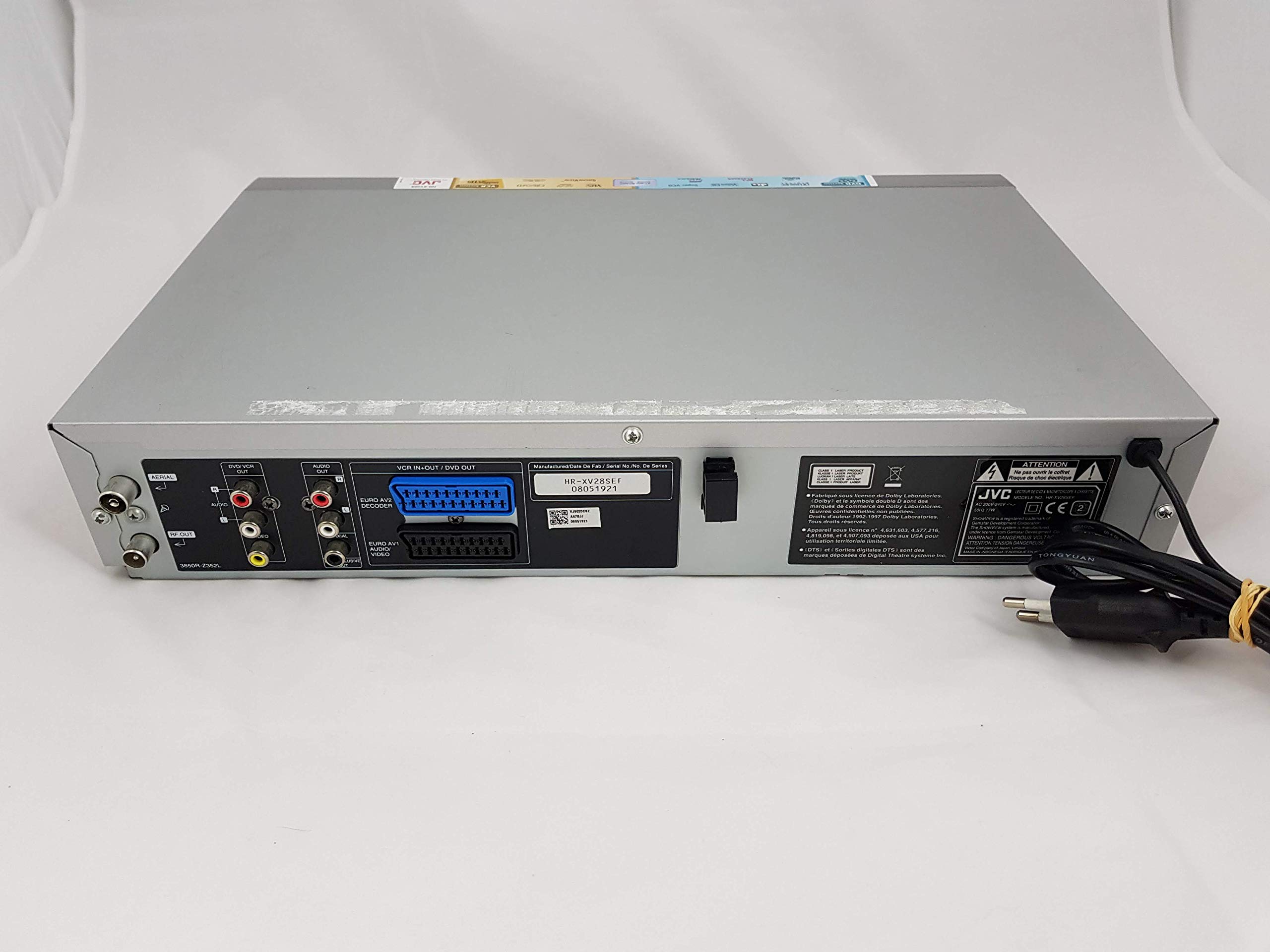 Jvc HR de xv28 Reproductor de DVD – Grabador de VHS.
