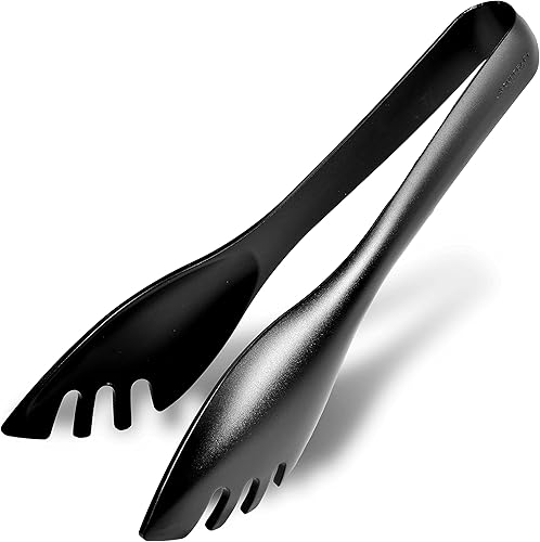 Miniatura 9 de Seki Japan - Elegante herramienta de cocina, espátula flexible de nailon antiadherente resistente al calor, mango de madera para cocinar, ensalada,