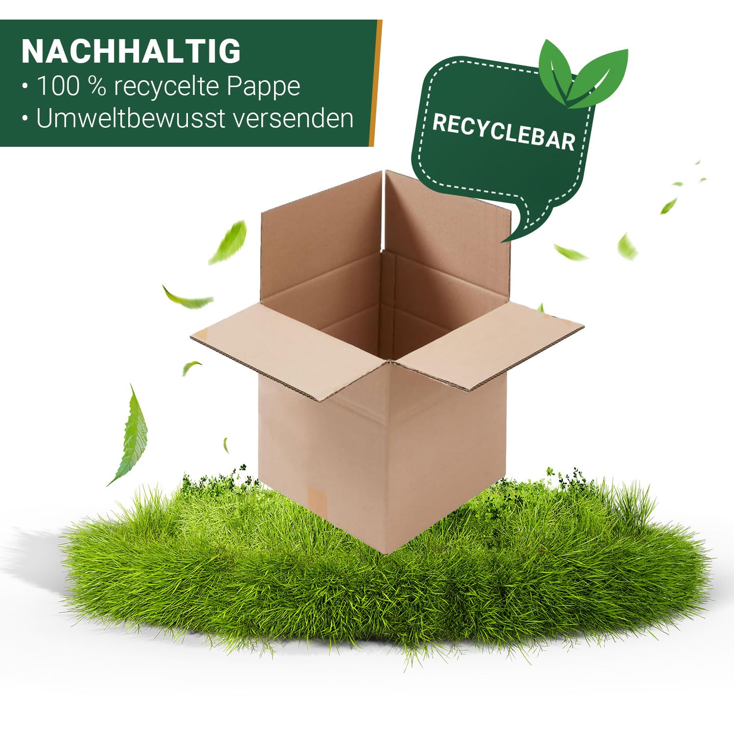 BB-Verpackungen 500x Faltkartons 250x175x100mm 1-wellig braun (500 Stück)| Kleiner Versandkarton, ideal als Warensendung, DHL Päckchen M, GLS/DPD S-Paket