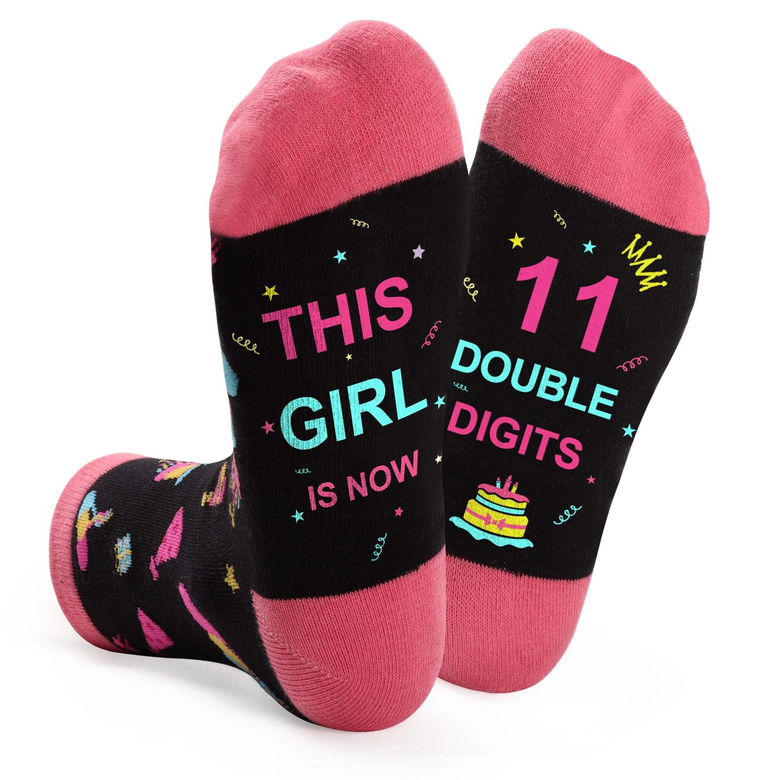 Birthday Gifts Ideas for Boys/Girls - Socks for 10-12 Year Old Boys Girls, Funny Novelty Crazy Socks for Kids Age 10-12