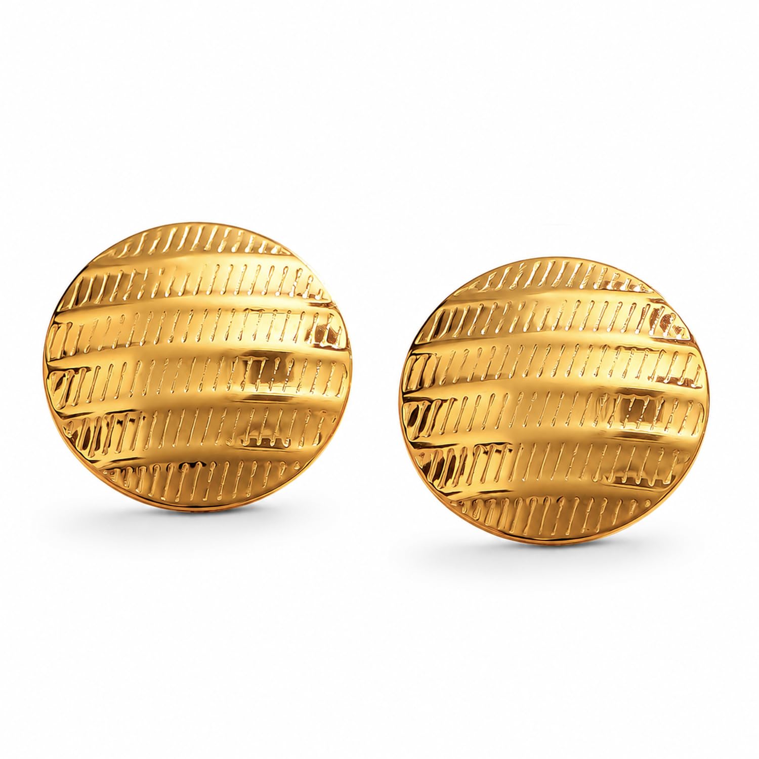 stainless steel stud earrings for women & girls | fashion designer studs western jewellery statement gift