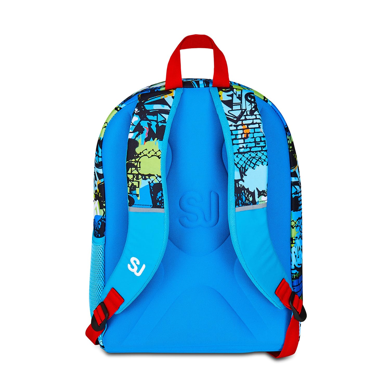 SJ GANG STYLE JAM GANG Zaino Scuola Advanced, Multicolore, Doppio Scomparto e Tasca per Borraccia, 29 L, Zaino Scuola Elementare, Zaino Bambino