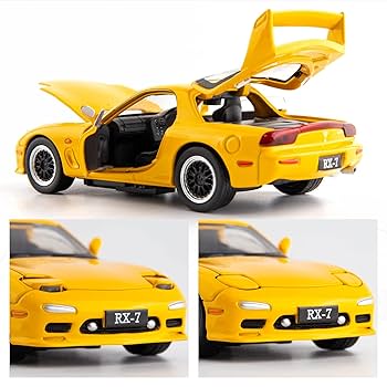Amazon | TGRCM-CZ 1/32スケール RX-7 モデルカー 亜鉛合金製