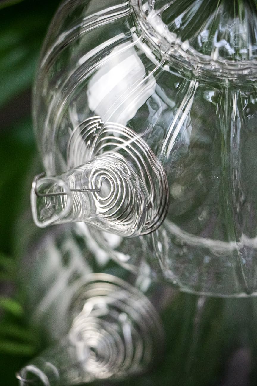 Teekanne Set - Transparentes Glas mit integriertem Filter, Cam Caydanlik, 800ml Oberkanne & 1000ml Unterkannen Kapazität, Leicht zu reinigen und Spülmaschinenfest