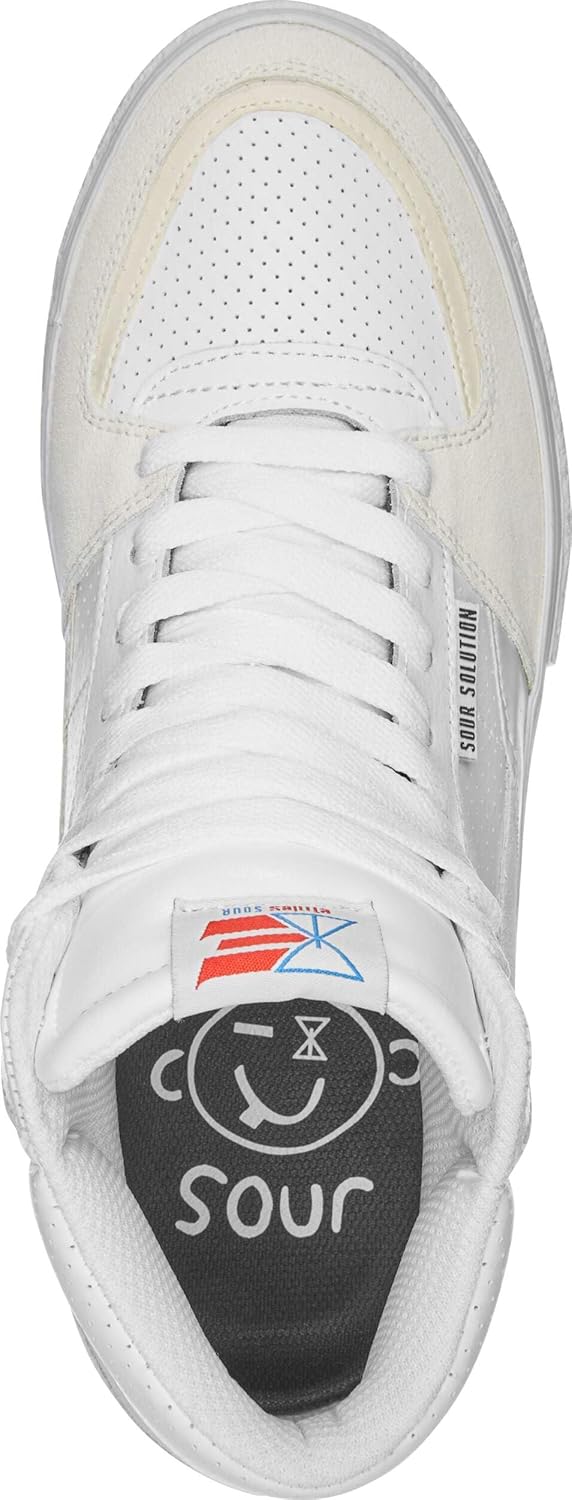 Etnies Screw Vulc Mid X Sour – Collab Mid-Top Skate, Reinforced Build, Cushioned Feel, Everyday Wear