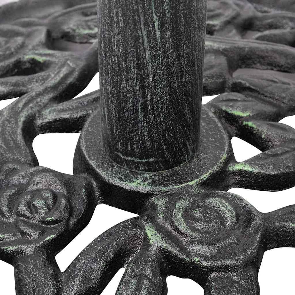 vidaXL Socle de Parasol en Fonte 12 kg 48 cm