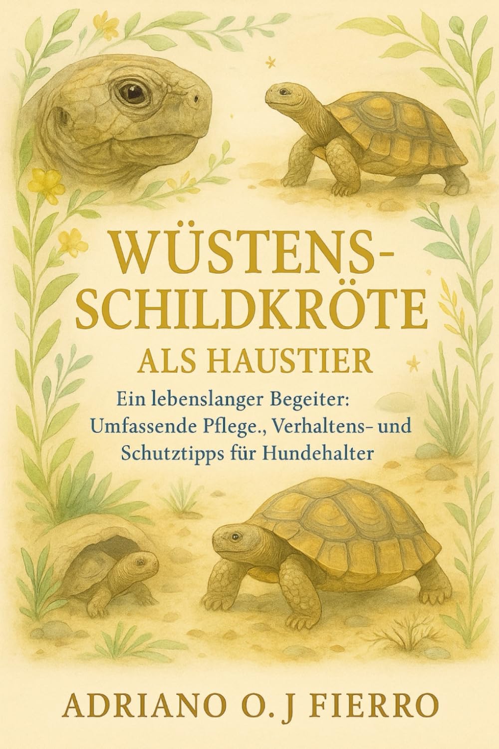 Wüstenschildkröte als Haustier: Ein lebenslanger Begleiter: Umfassende Pflege-, Verhaltens- und Schutztipps für Hundehalter