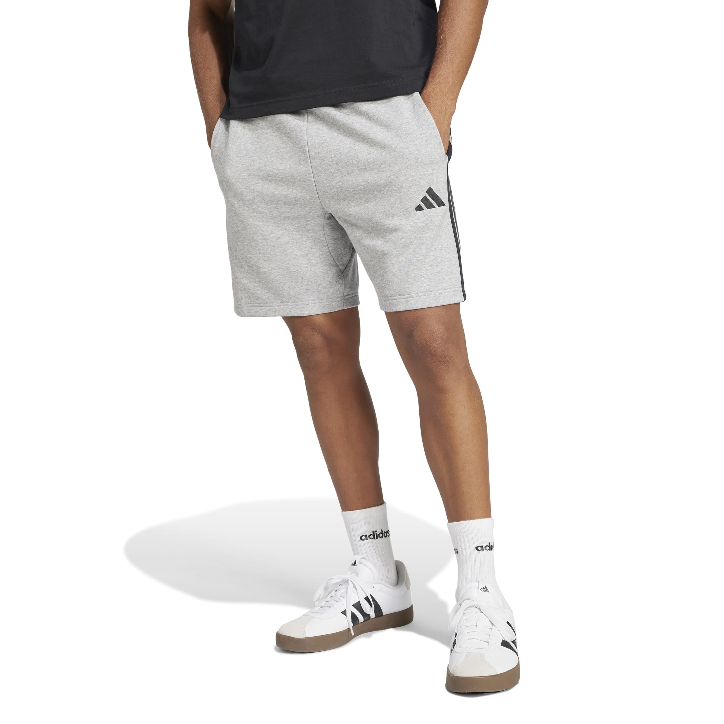 Adidas Herren Essential Three Stripes French Terry Short