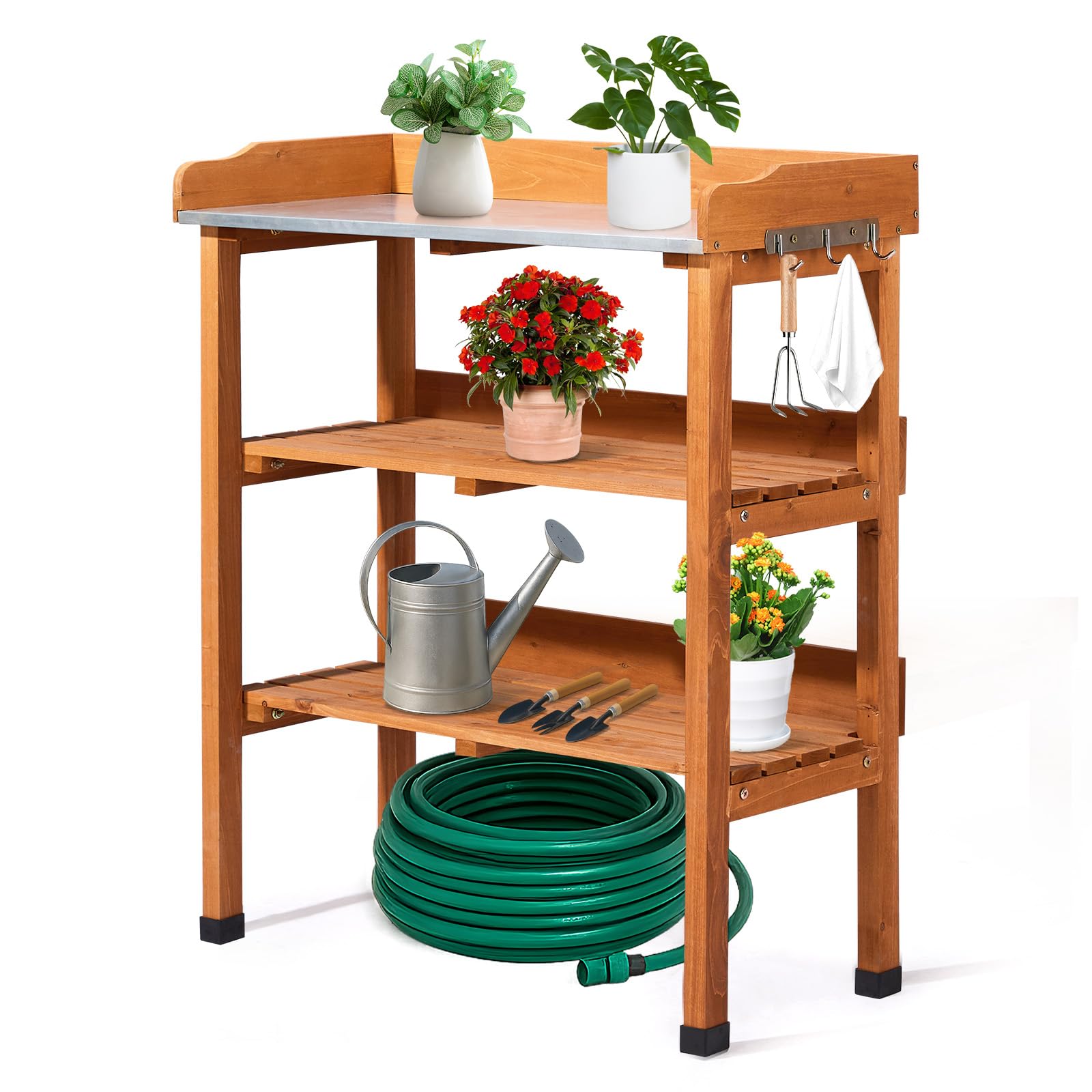 leadzm table de rempotage 74x36x90 cm