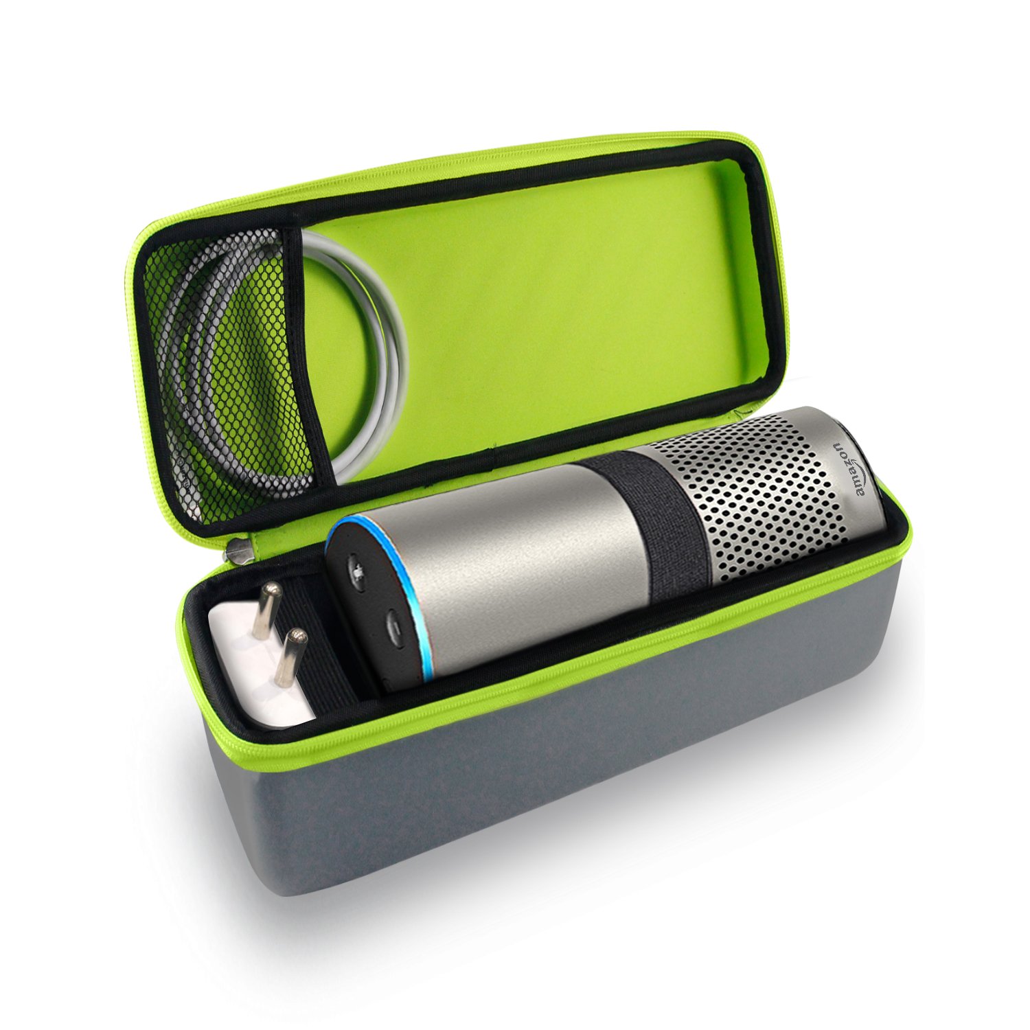 tizum Z22 Travel Portable Hard Case Pouch for Amazon Echo (Gray) (B07FCFX488) Amazon Price History, Amazon Price Tracker