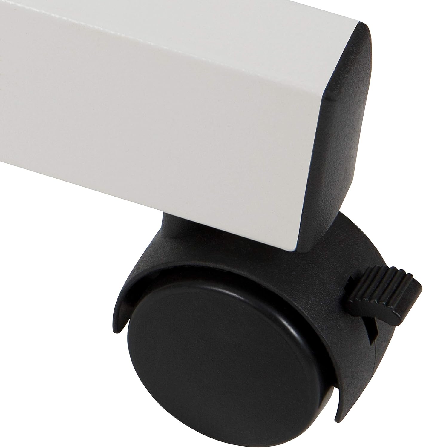 EMMA + OLIVER 53" W x 62.5" H Double-Sided Mobile White Board with Pen Tray