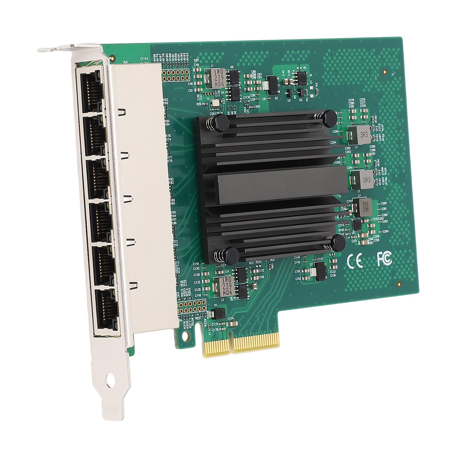 Carte Réseau PCIe 6 Ports Gigabit Ethernet, Puce I350