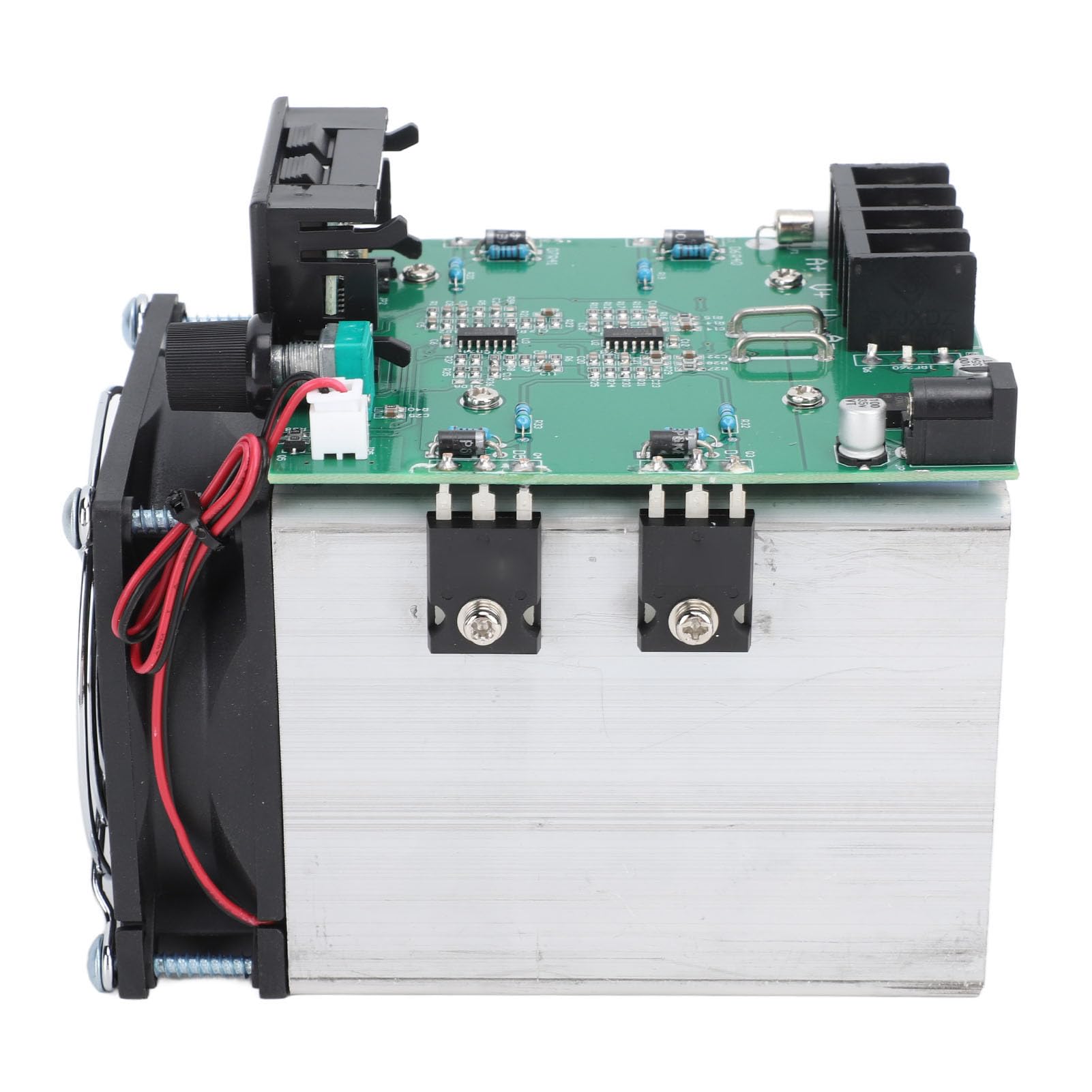 FTVOGUE Elektronischer Lasttester, DC 12 V, Batteriekapazitätstester-Modul, 250 W, 0 Bis 20 A, Digitalanzeige, Konstantlast-Entladungsmesser für Lithium-Batterie-Tests, Heimwerker und