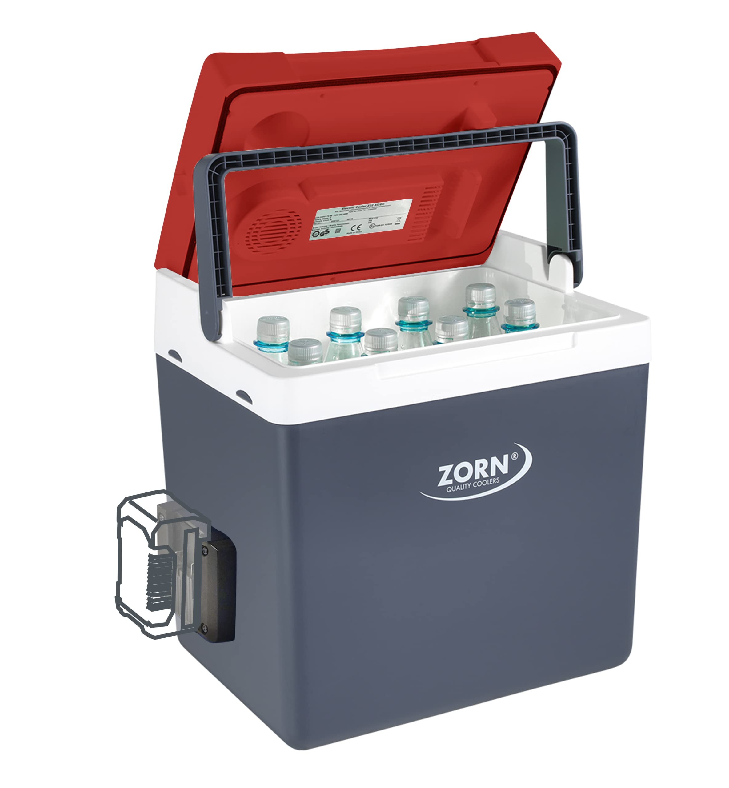 Zorn I Z26 LNE PX passend für 18V Power X-Change Akkus (empfohlene Akku Stärke 18V/6,0 Ah), Grau/Weiß, 770079