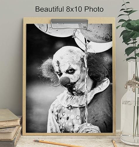 Miniatura 4 de Payaso aterrador, payaso espeluznante, arte de pared gótico, decoraciones góticas, decoración de pared gótica, decoración de habitación gótica, obra