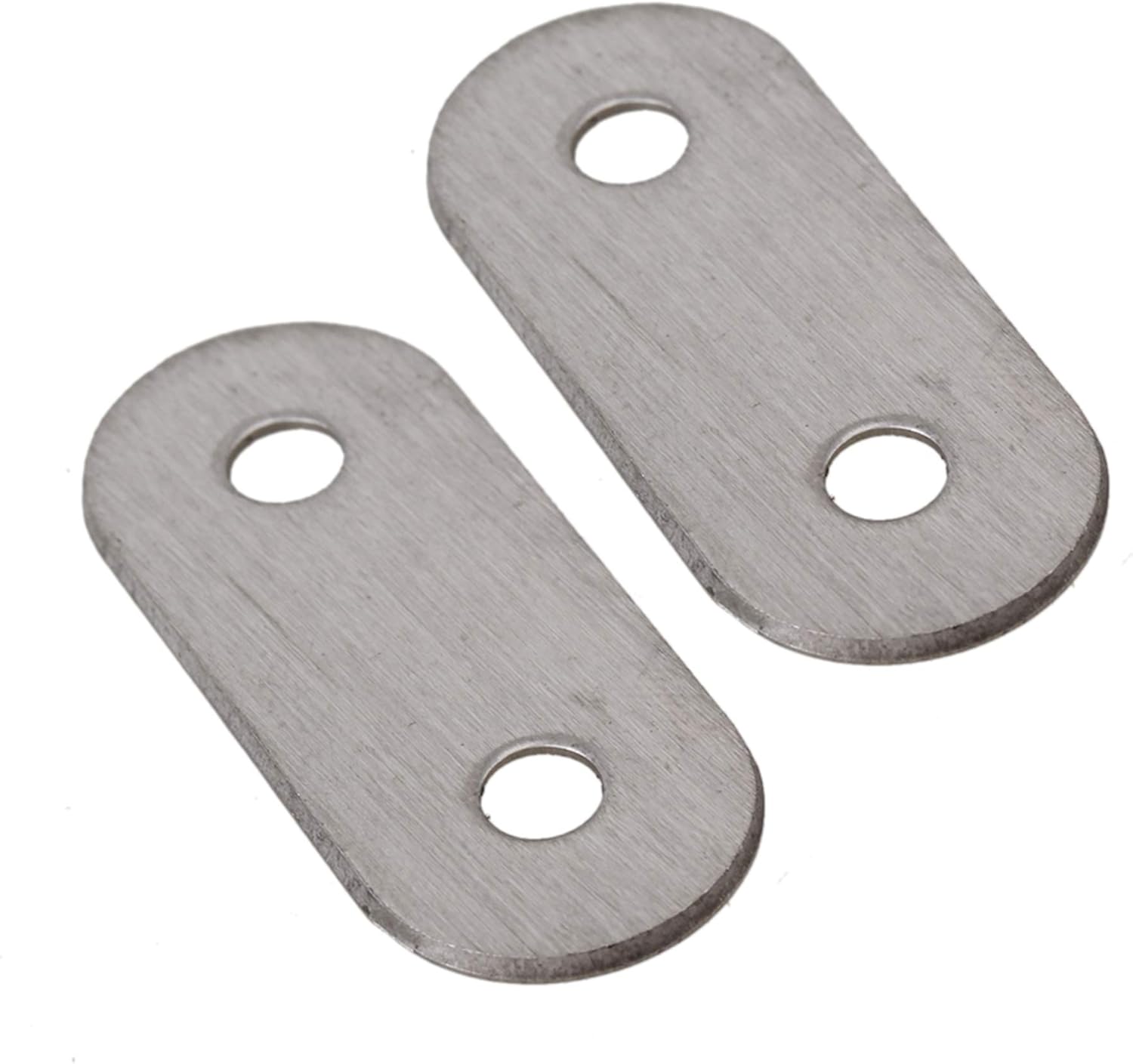 RDEXP 10pcs Stainless Steel Flat Corner Brace Brackets Mending Plates Repair Fixing Joining