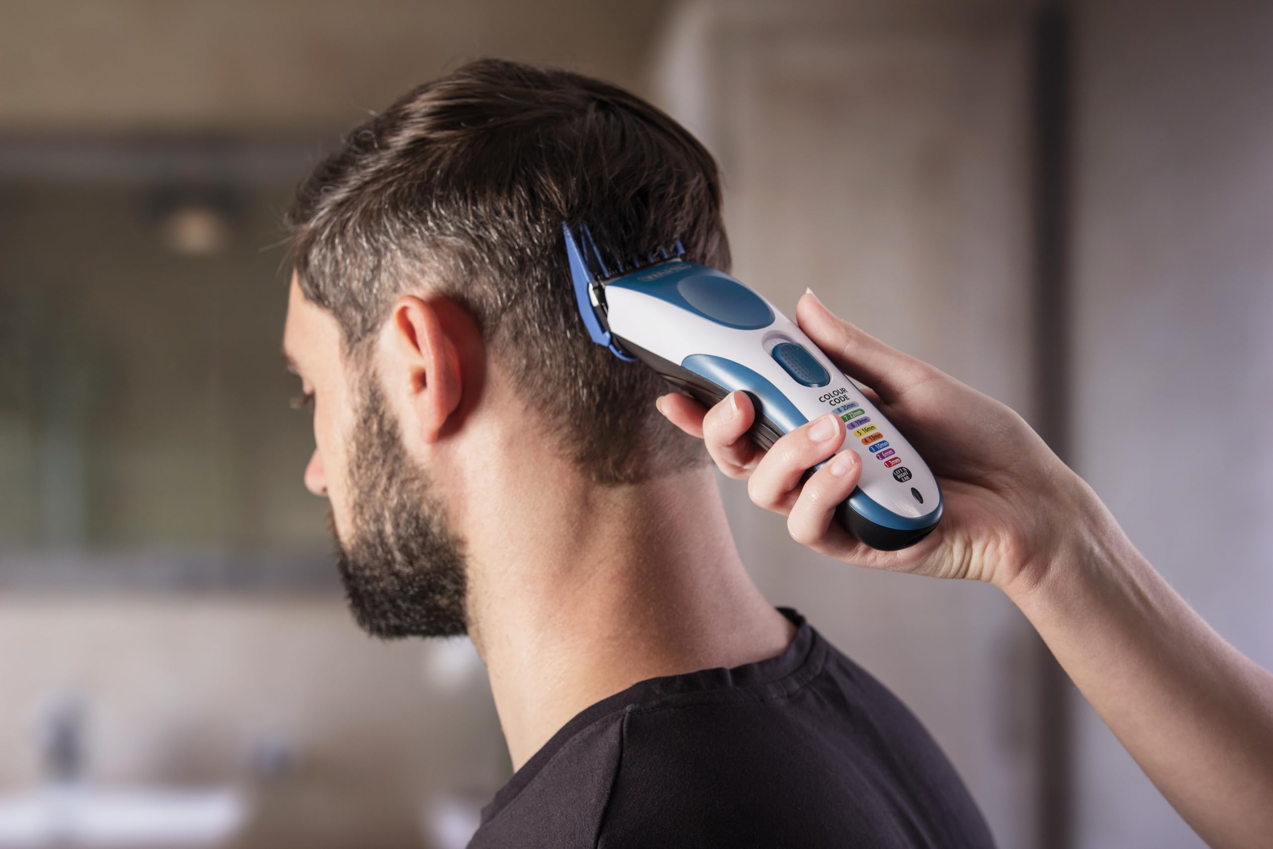 Wahl Color Pro Combo 3in1, tondeuse à cheveux pour hommes, kit de coupe familiale, rasoir de tête, tondeuse à cheveux pour hommes avec tondeuse à barbe, tondeuse à nez, tondeuse personnelle