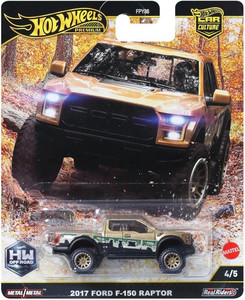 ホットウィール　RLC FORD F-150 RAPTOR Hot Wheels Premium Car Culture 2017 FORD F-150 RAPTOR JBK70
