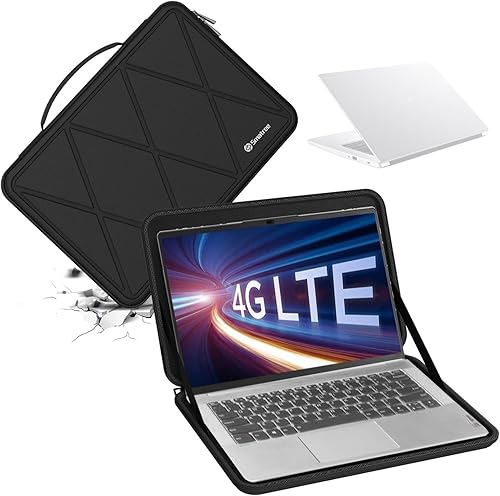 Vista 30 de Funda protectora EVA rígida Smatree compatible con Lenovo Yoga Slim 7 Gen 8 de 14 pulgadas, para Lenovo 14e Chromebook Gen2 de 14 pulgadas, Yoga Pro
