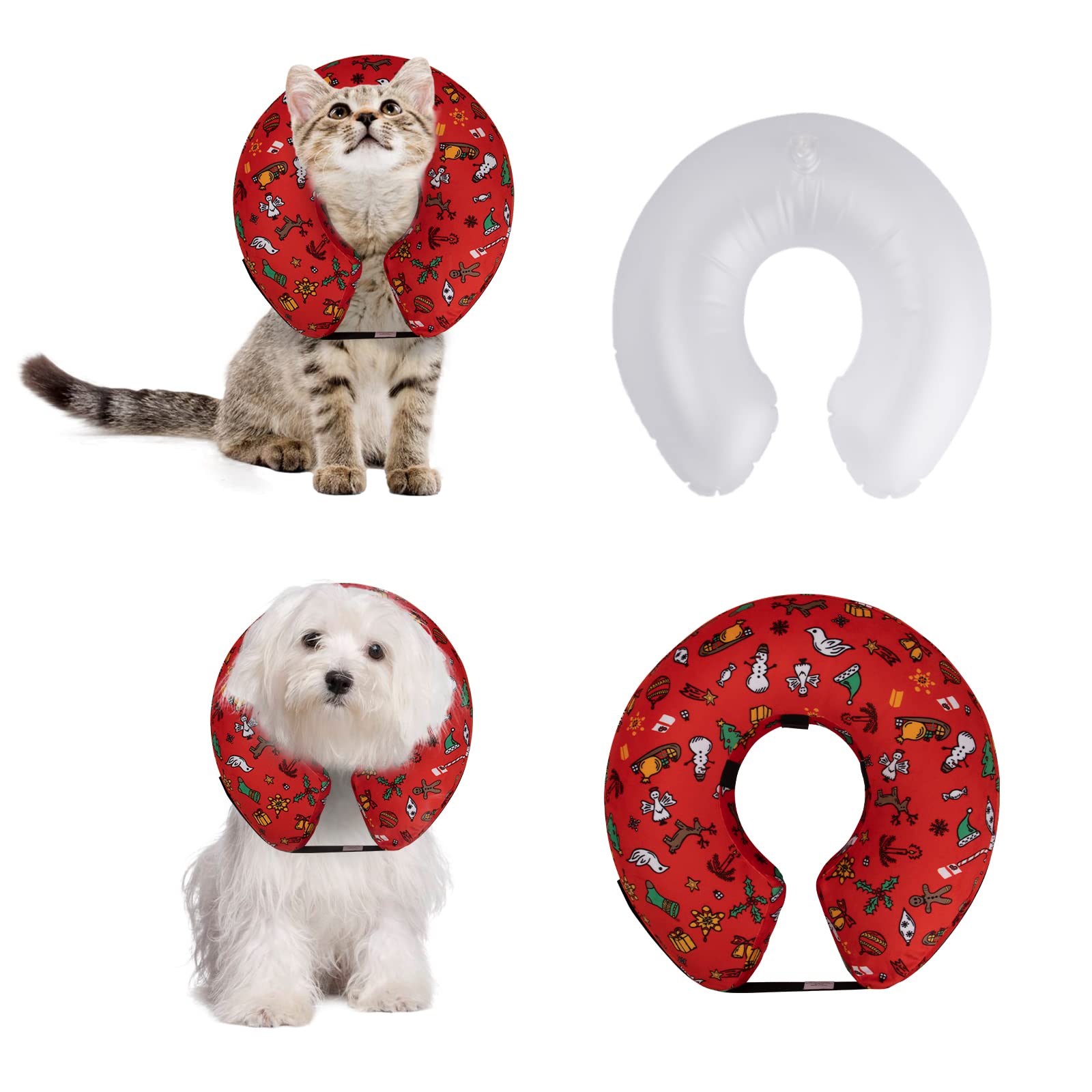 CuteBone Dog Recovery Cone for Small Medium Dogs &amp; Cats