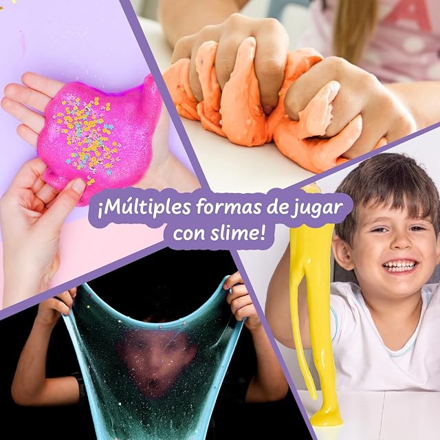 Foto 3 de 7 de Science4you Kit Slime 4 en 1 para Niños