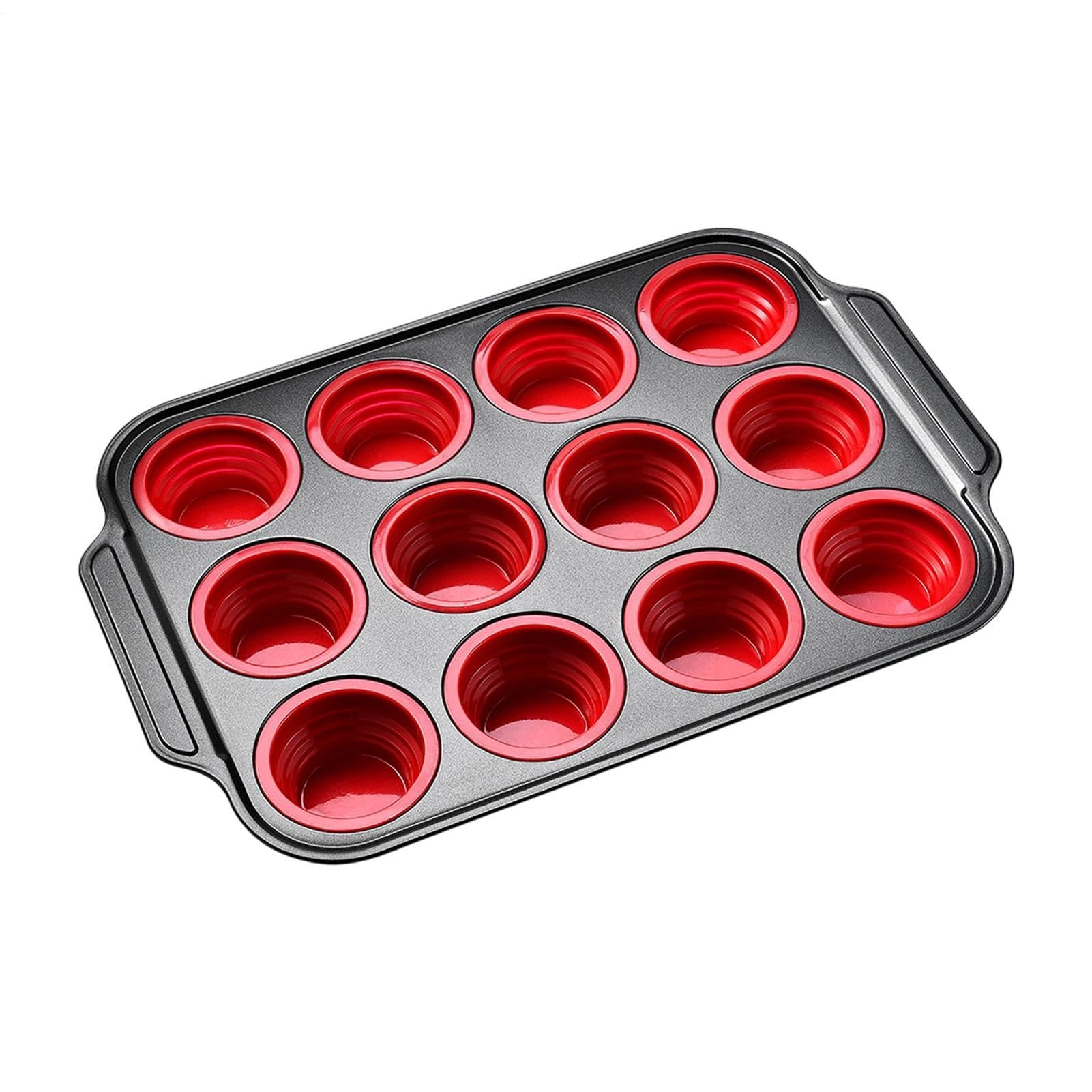 Moules à muffins en silicone pour cuisson Plateaux et moules de cuisson