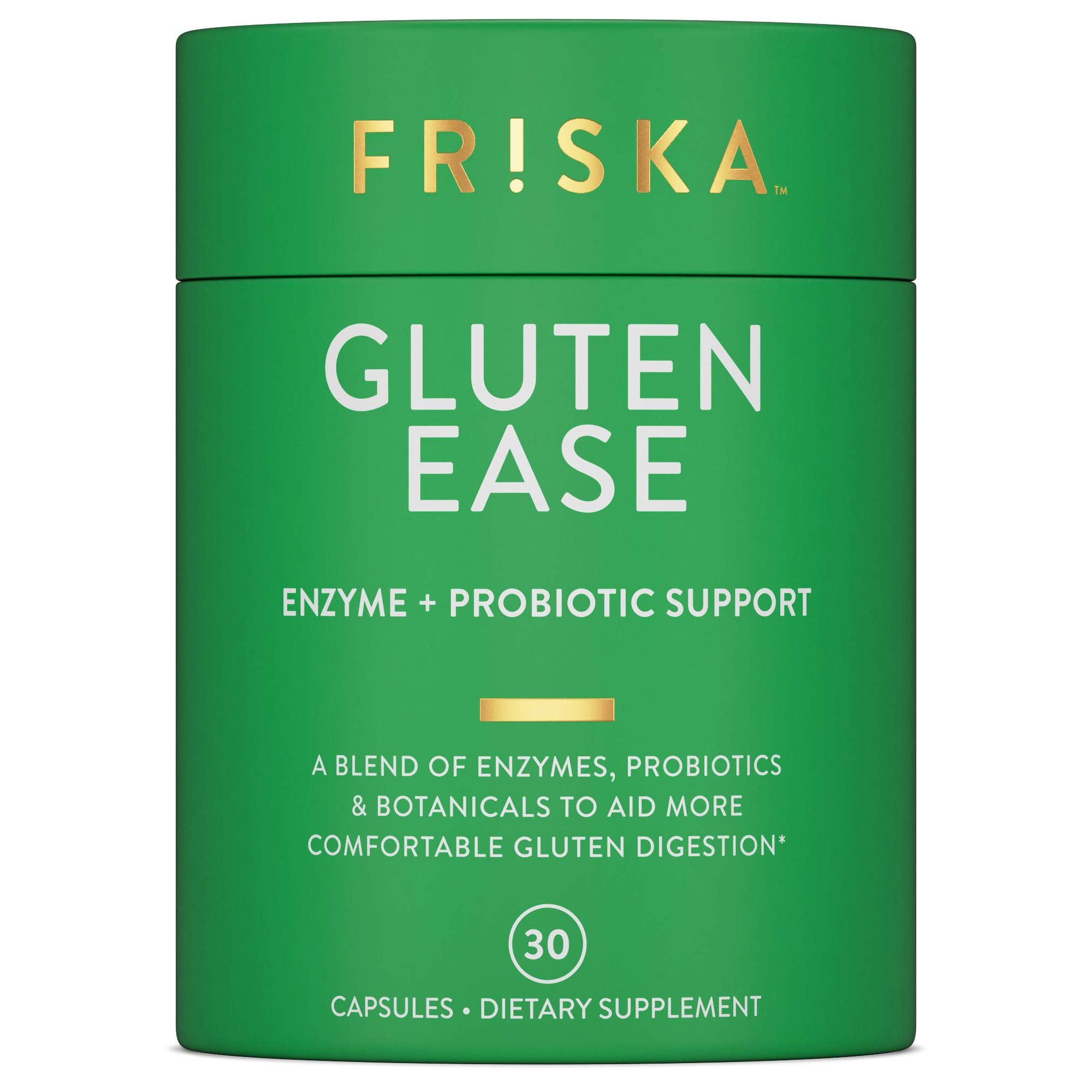 Buy FRISKA Gluten Ease Digestive Enzyme and Probiotic Supplement