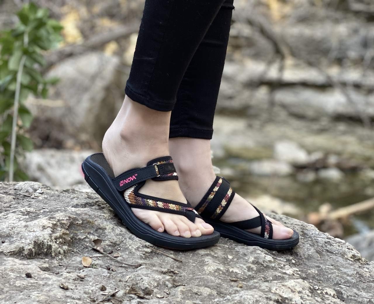 Nova Utopia Women's Sport Sandals Beach Sandals, NF Utopia Women's NFLS61 RedWave 10