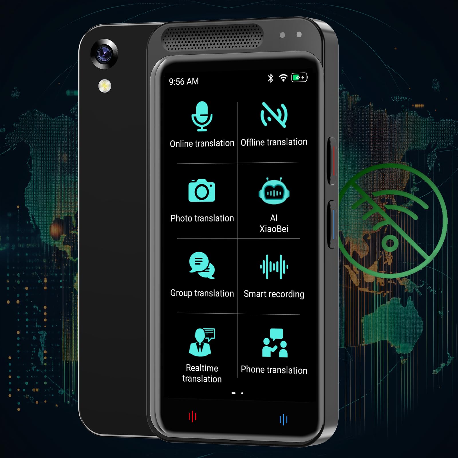 Amazon.com : HALCONTORNO Smart Translator Device - AI Real Time