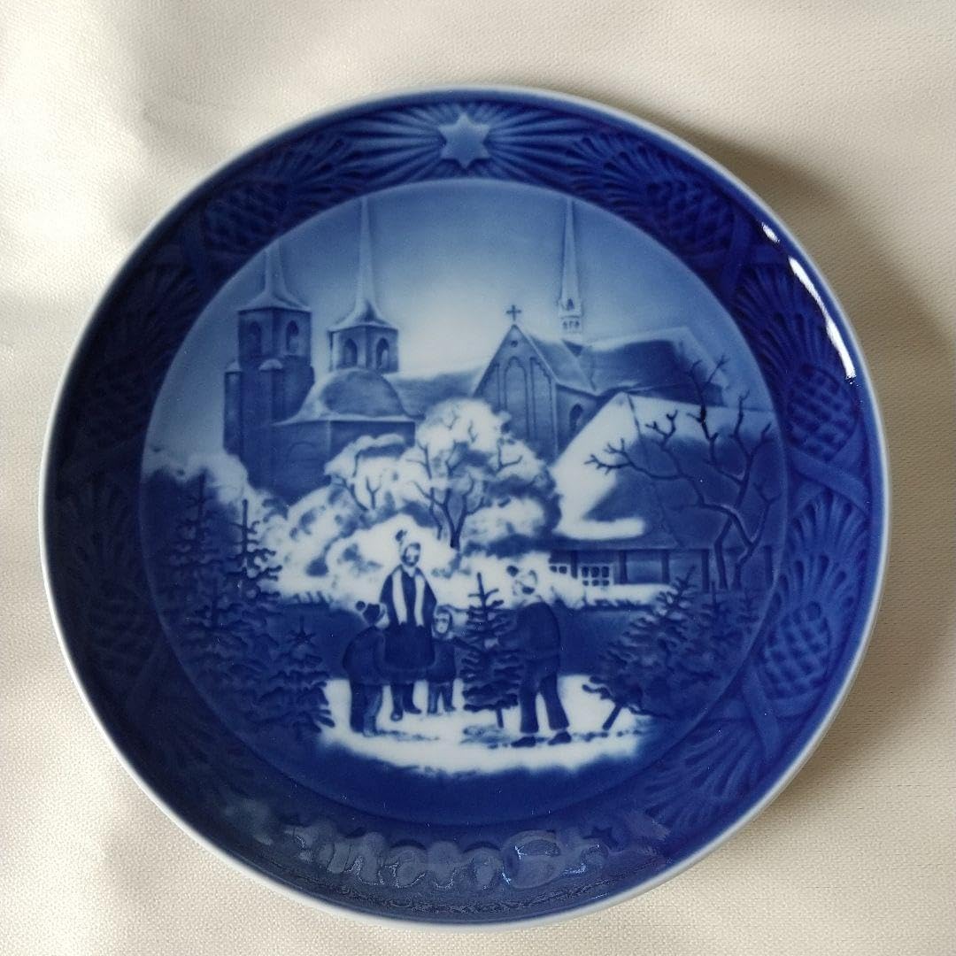   1997 クリスマスプレート Amazon | Xmasノリタケ クリスマスプレート 1997年 飾り皿