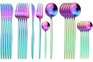 Rainbow Silverware Set