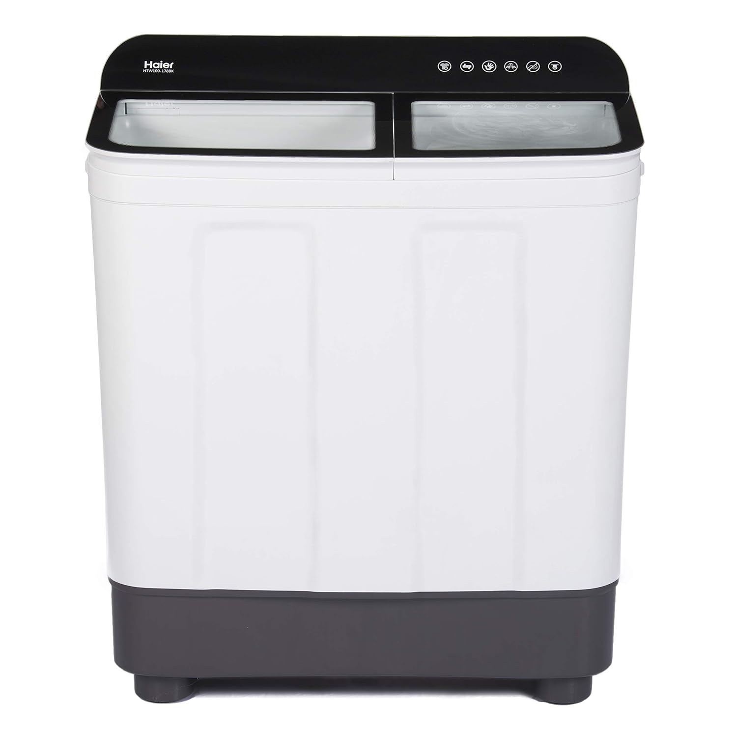 Haier 8.2 Kg SemiAutomatic Top Loading Washing Machine (HTW82178BK