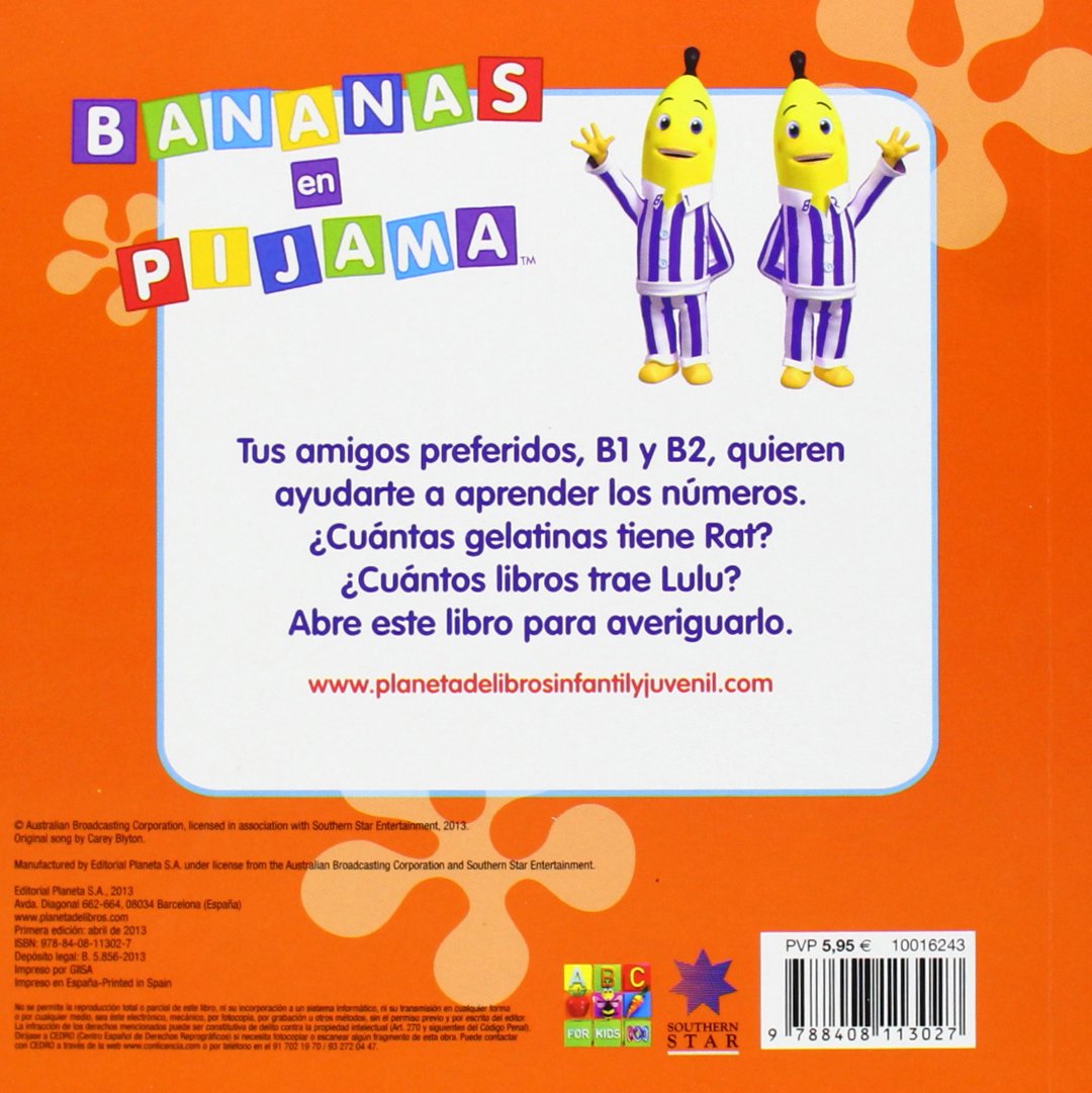 Bananas en pijama. Los números