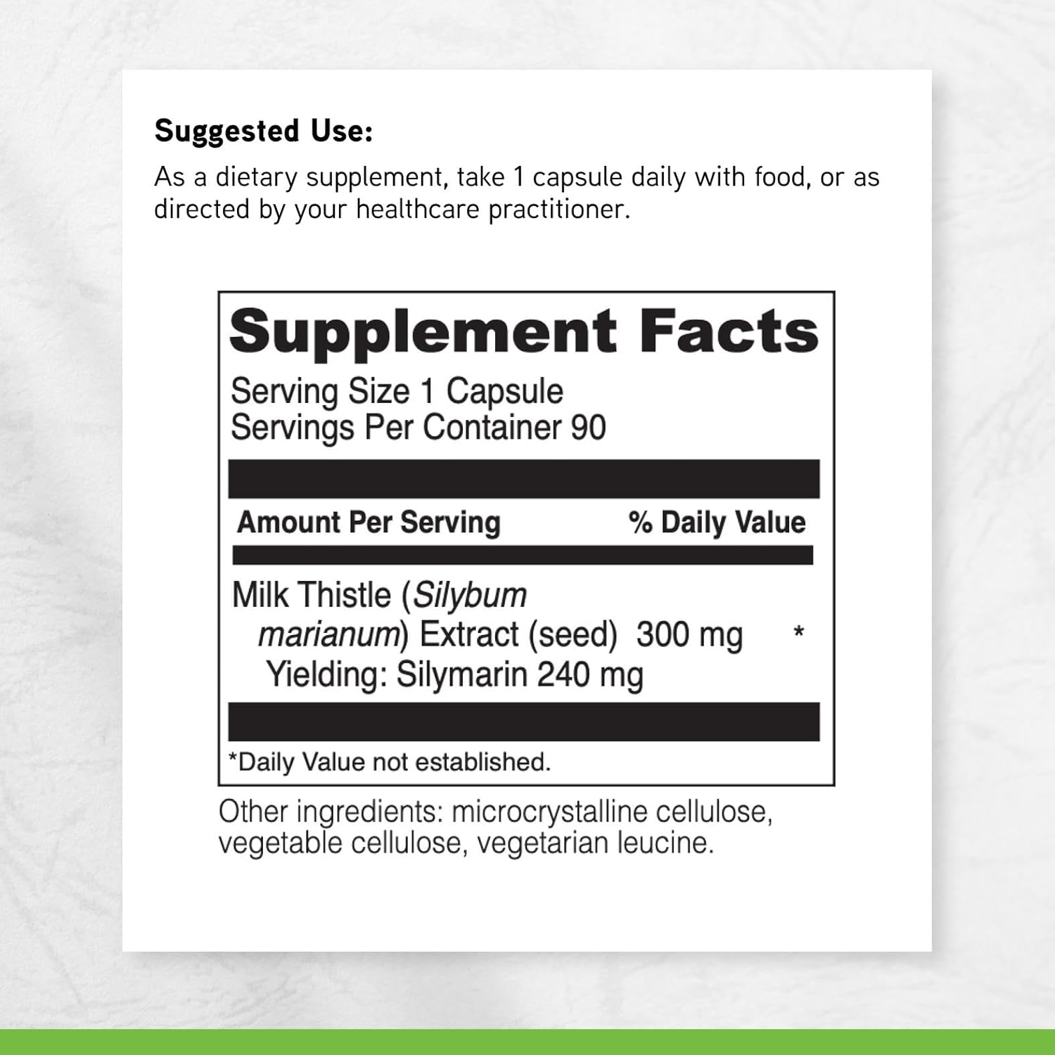 DAVINCI Labs Milk Thistle - Dietary Supplement to Support Liver Detoxification and Function, Kidney Health and Healthy Digestion* - with Milk Thistle and More - Gluten-Free - 90 Vegetarian Capsules